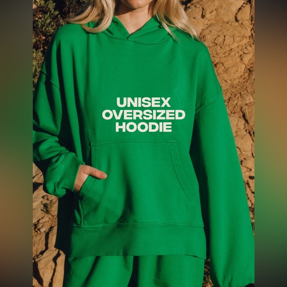 Daily Drills Tops - Daily drills green hoodie M/L